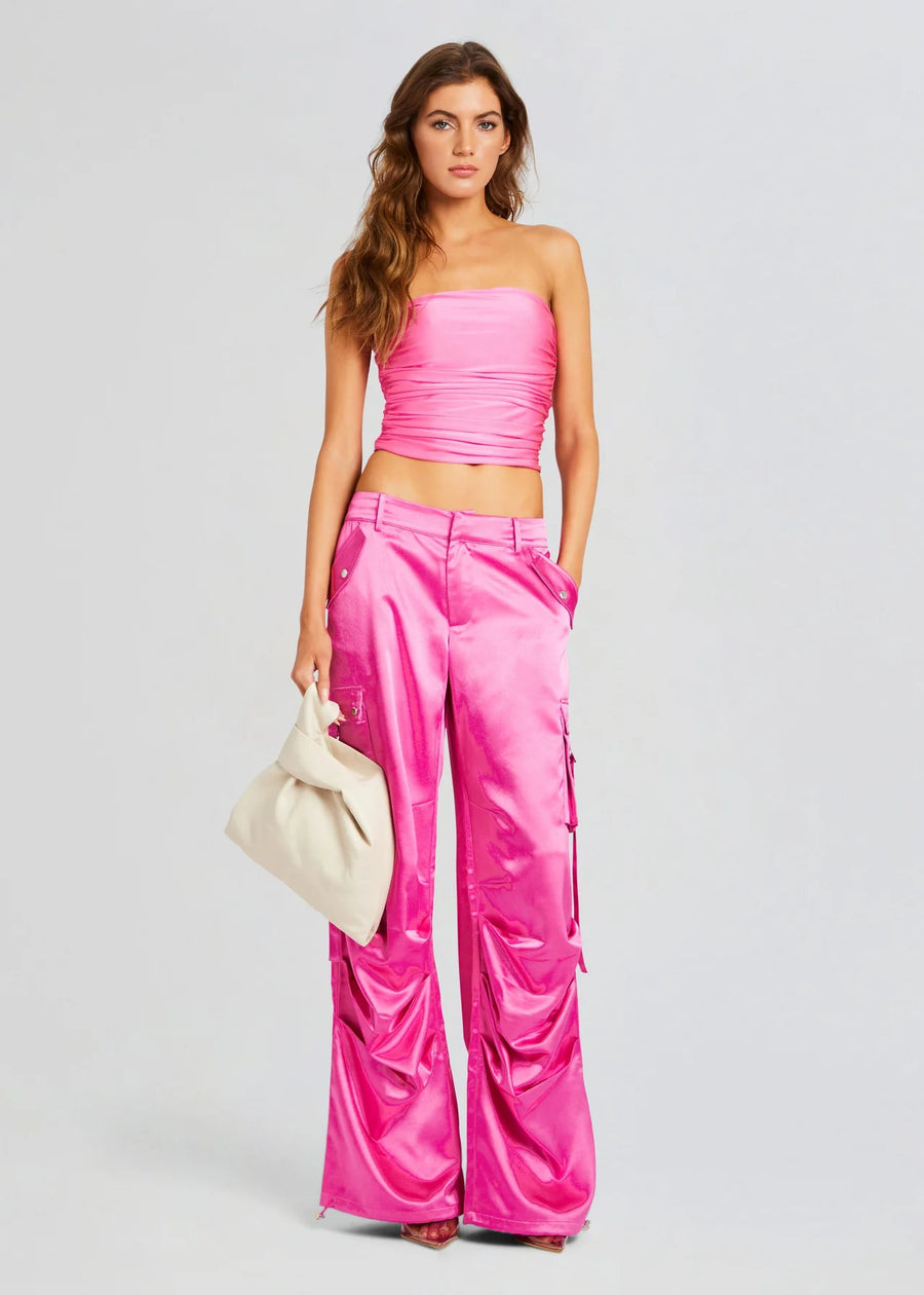 SEROYA - MALIBU PINK DEBBI STRAPLESS TOP