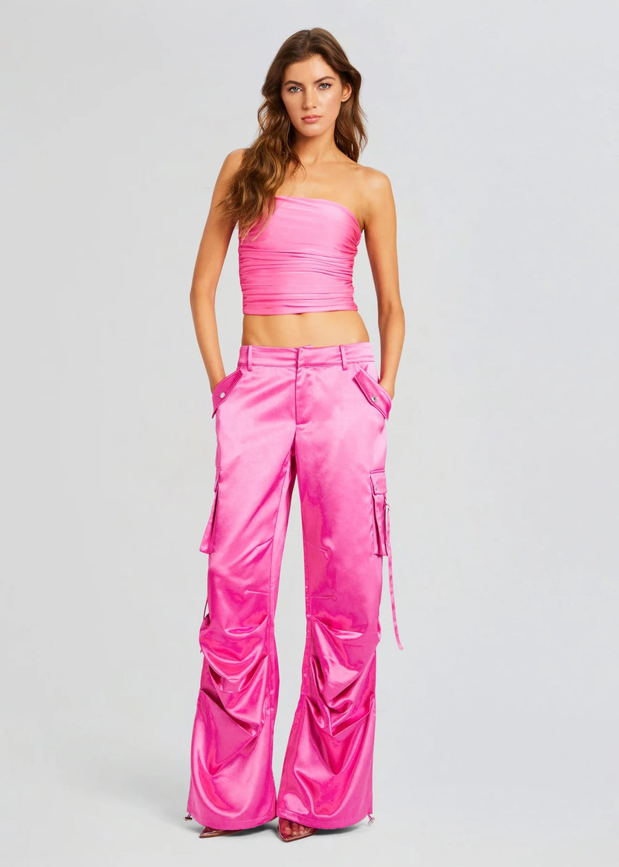 SEROYA - MALIBU PINK DEBBI STRAPLESS TOP