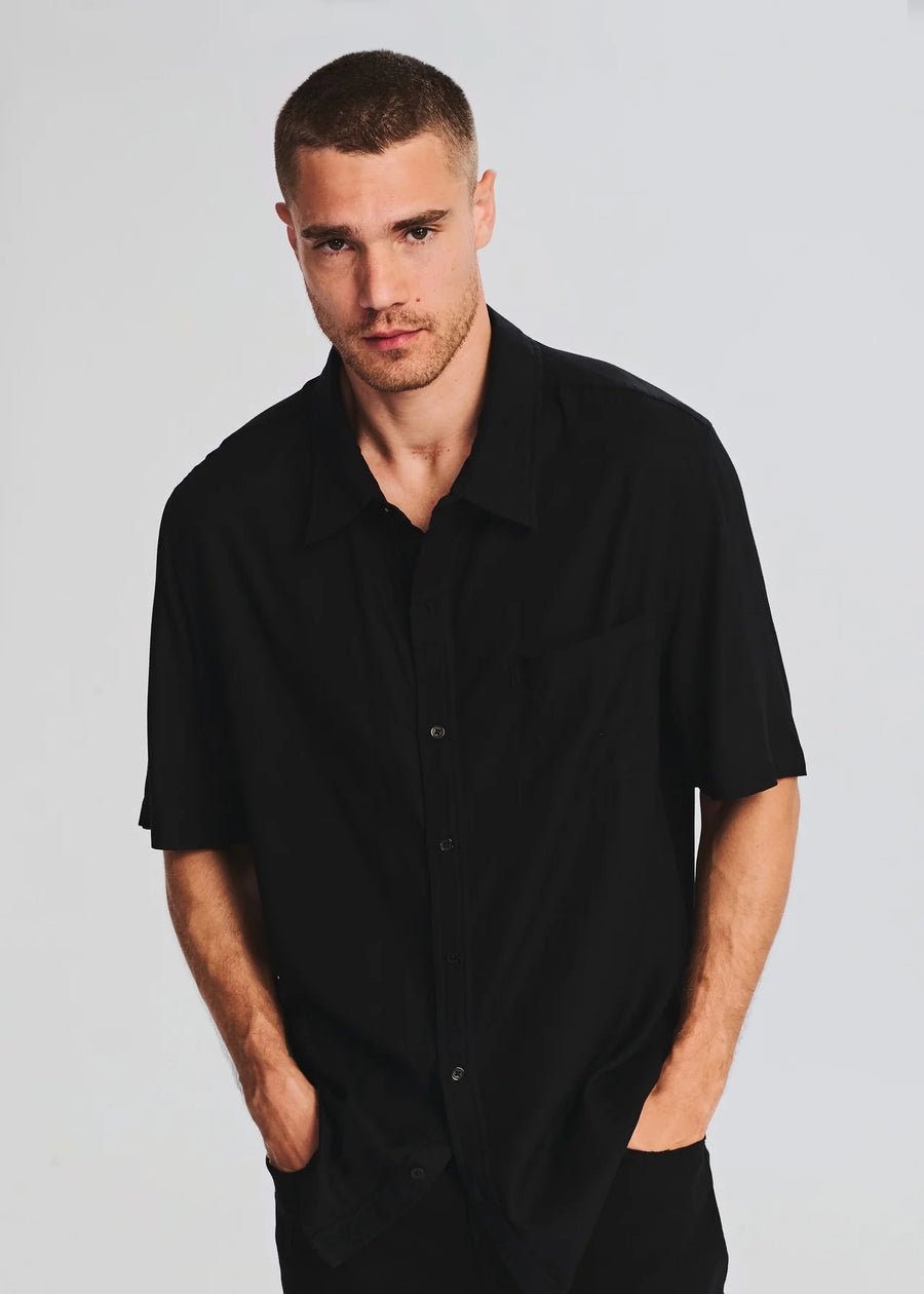 SEROYA - HOWIE BUTTON DOWN BLACK