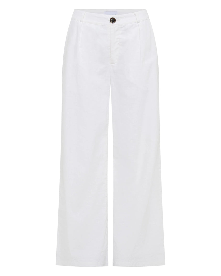 SNDYS - HALE LINEN PANTS (NATURAL WHITE)