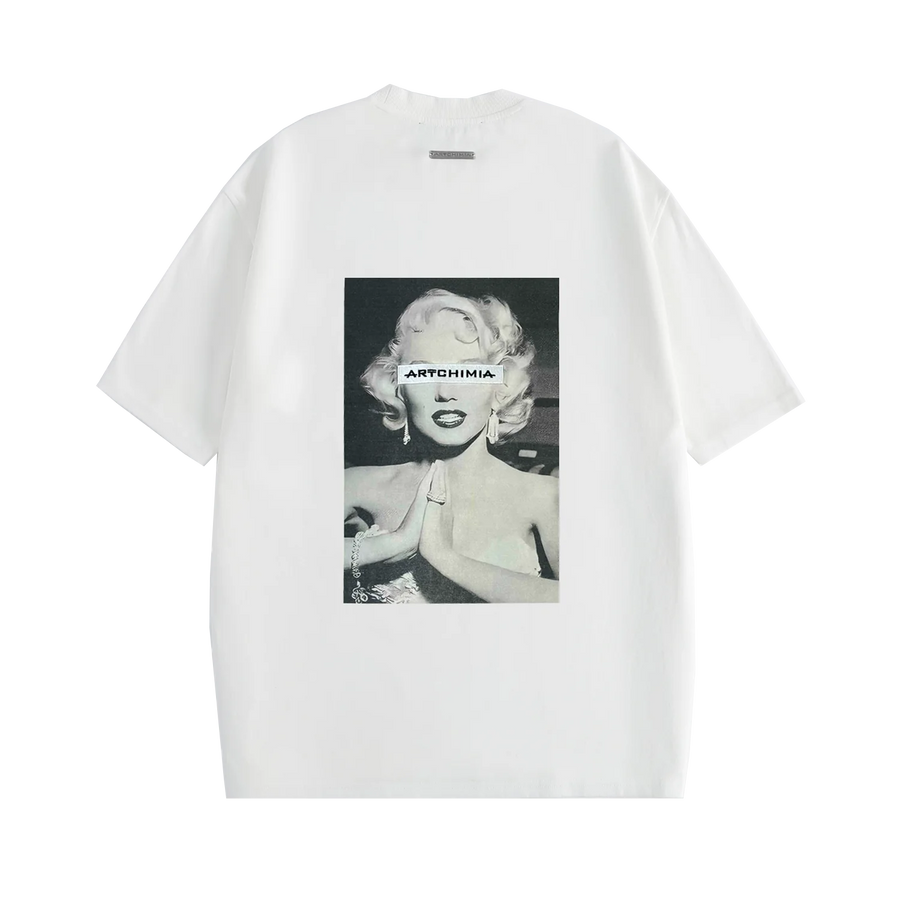 Artchimia l MM MERCI WHITE LUXE OVERSIZED T-SHIRT