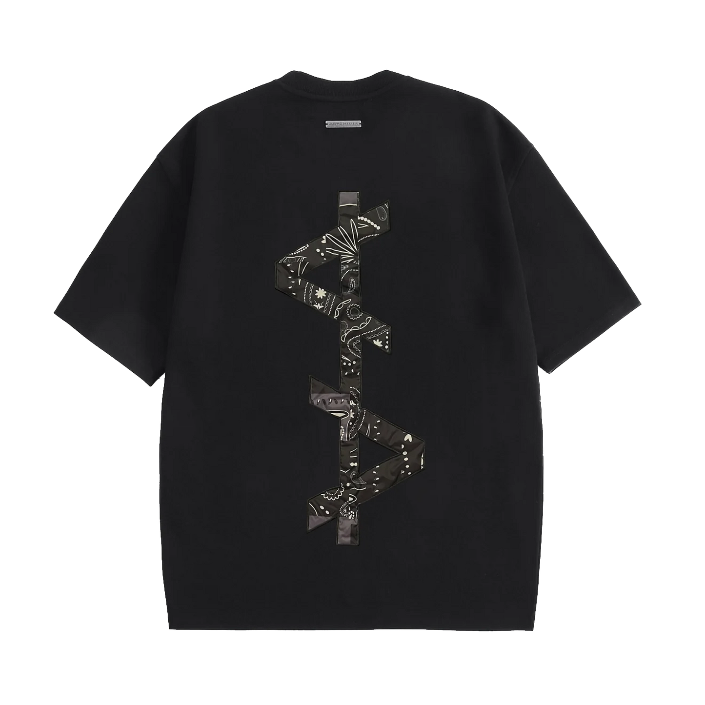 Artchimia l BANDANA AA BLACK LUXE OVERSIZED T-SHIRT