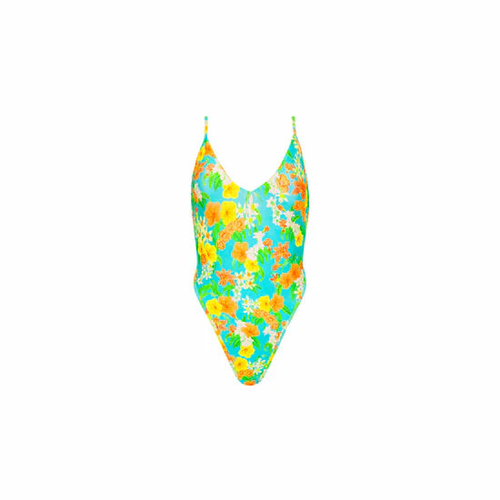 KULANI KINIS - PLUNGE CROSS BACK ONE PIECE - SUNKISSED SOUL