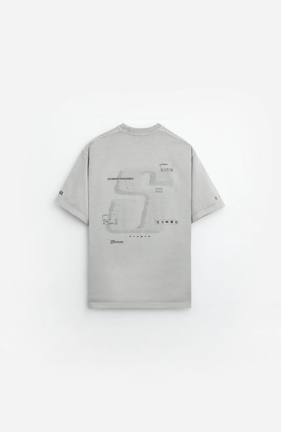 STAMPD -  CEMENT TRANSIT RELAXED TEE - VINTAGE WASHED