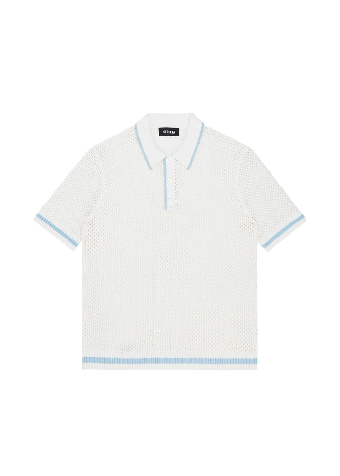 SEROYA - ZANE CROCHET POLO