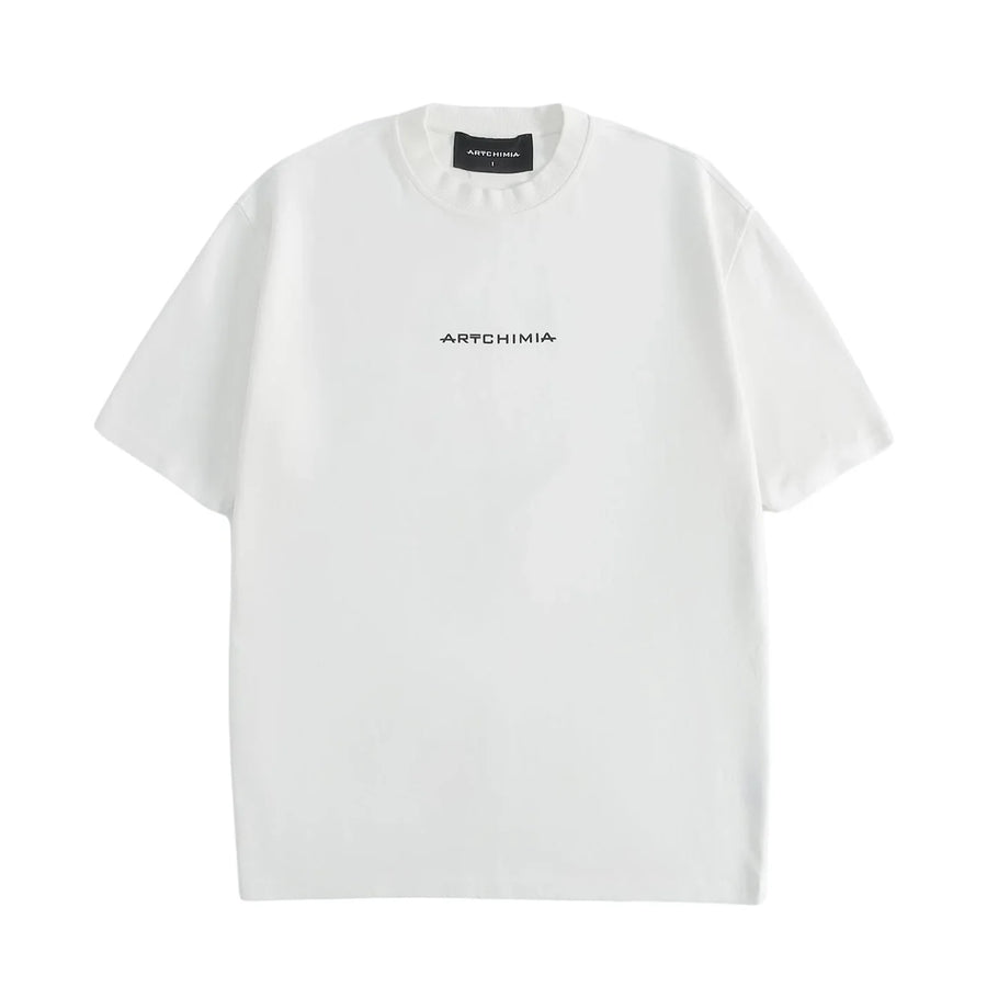 Artchimia l BANDANA AA WHITE LUXE OVERSIZED T-SHIRT