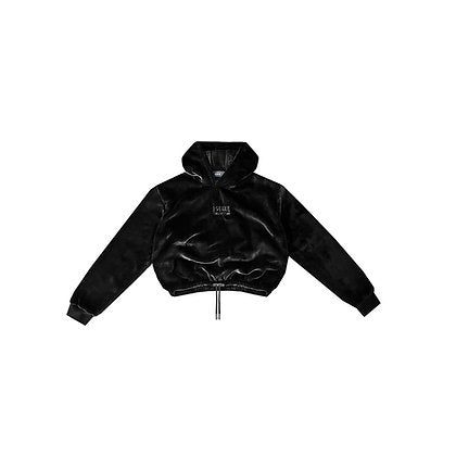 JS Dark Knight Crop Hoodie