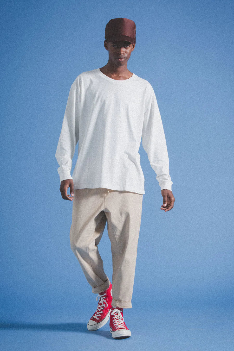 ELWOOD- OVERSIZED CORE LS TEE