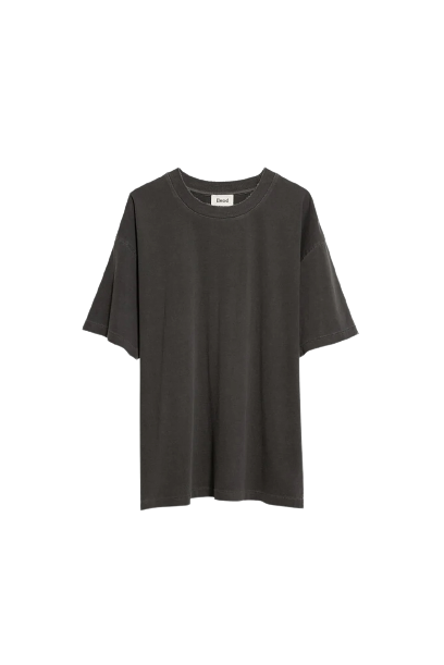 ELWOOD- OVERSIZED BLACK T-SHIRT